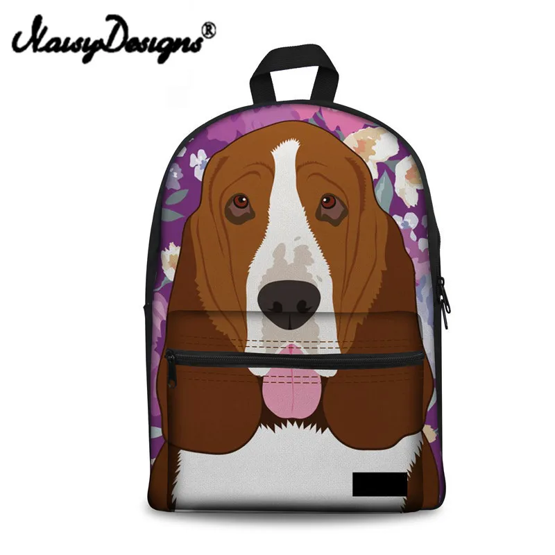 Noisydesigns School Backpack Girls Basset Hound Dog Leisure Feminine Backpack Sac A Dos High Quality Women Travel Canvas Mochila
Noisydesigns School Backpack Girls Basset Hound Dog Leisure Feminine Backpack Sac A Dos High Quality Women Travel Canvas Mochila