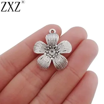 ZXZ 10pcs Flower Charms Pendants for Necklace Bracelet Jewelry Making Findings 25mm
ZXZ 10pcs Flower Charms Pendants for Necklace Bracelet Jewelry Making Findings 25mm