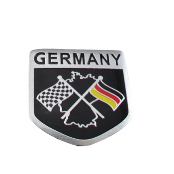 (30 pieces/lot ) Wholesale 3d Aluminum Germany National Flag shield Emblem Badge Auto car Sticker car styling
(30 pieces/lot ) Wholesale 3d Aluminum Germany National Flag shield Emblem Badge Auto car Sticker car styling