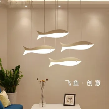 Modern concise led restaurant living room bar acrylic small fish pendant light
Modern concise led restaurant living room bar acrylic small fish pendant light