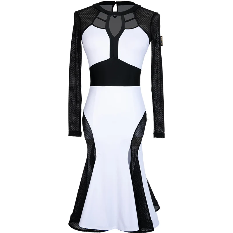 Latin Dance Dress Personality Stitching Irregular Dresses Adults Salsa Dancing Clothes Competition Stage Dancewear Women DN4018
Latin Dance Dress Personality Stitching Irregular Dresses Adults Salsa Dancing Clothes Competition Stage Dancewear Women DN4018