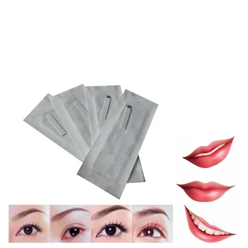 Tattoo needle 50pieces 18pin U Sterilized Stainless Steel 3D tattoo Embroidery Eyebrow Permanent Makeup Needles Blade Hot Sale
Tattoo needle 50pieces 18pin U Sterilized Stainless Steel 3D tattoo Embroidery Eyebrow Permanent Makeup Needles Blade Hot Sale