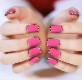 New Fashionable 24pcs Rose Red False Nail Art Tips French Acrylic Artificial Full Stiletto Fake Nail Art Decorations
New Fashionable 24pcs Rose Red False Nail Art Tips French Acrylic Artificial Full Stiletto Fake Nail Art Decorations