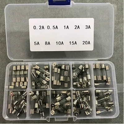 Promotion! 100Pcs Set 5x20mm Quick Blow Glass Tube Fuse Assorted Kits,Fast-blow Glass Fuses
Promotion! 100Pcs Set 5x20mm Quick Blow Glass Tube Fuse Assorted Kits,Fast-blow Glass Fuses