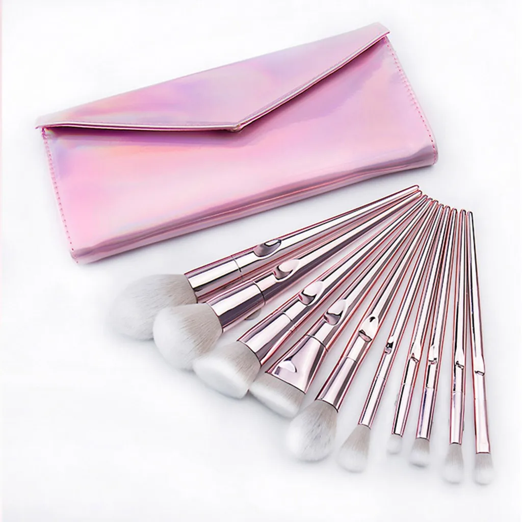 10 Pcs Brush Tool Eyeshadow Brush Brush Beauty Makeup Brush Set maquiagem profissional completa kit accessories organizer 04*
10 Pcs Brush Tool Eyeshadow Brush Brush Beauty Makeup Brush Set maquiagem profissional completa kit accessories organizer 04*