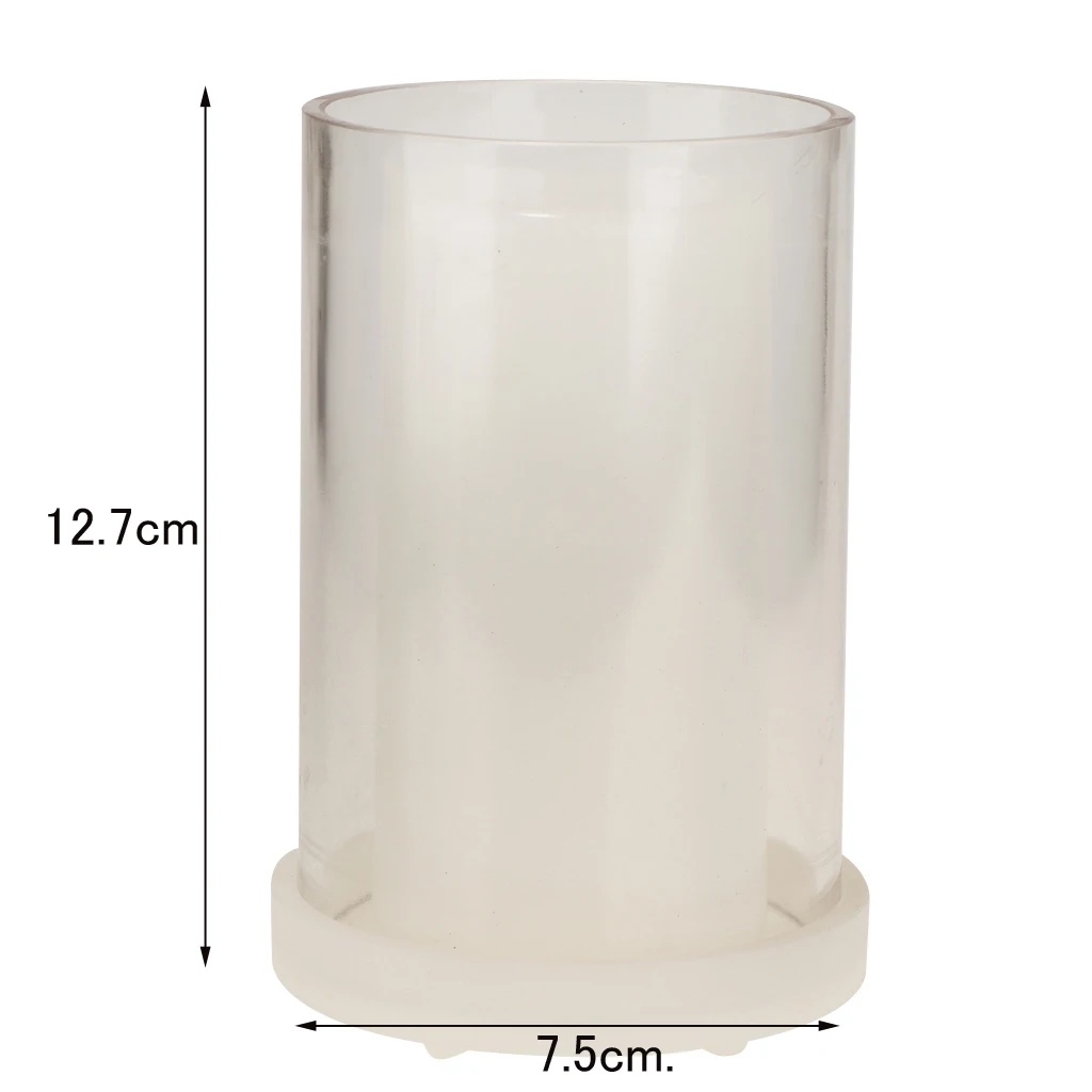 Hollow Center Designs Candle Making Moulds DIY Handmade Aromatherapy Candle Scented Candle Tealight Dried Flower Mold Tools