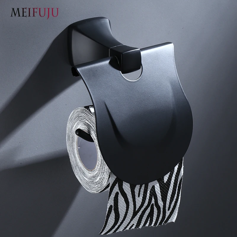 Bathroom Paper Holders Toilet Paper Holder Black Toilet Tissue Holder Aluminum Wall Mounted Roll Holders Bath hardware sets
Bathroom Paper Holders Toilet Paper Holder Black Toilet Tissue Holder Aluminum Wall Mounted Roll Holders Bath hardware sets