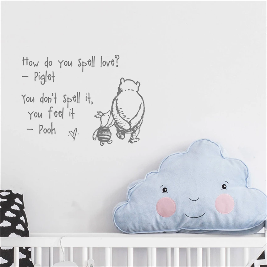 Children's room mural vinyl wall stickers Winnie the Pooh offer decals Art Decor Home Decor Removable Vinyl Wall Sticker MY666
Children's room mural vinyl wall stickers Winnie the Pooh offer decals Art Decor Home Decor Removable Vinyl Wall Sticker MY666