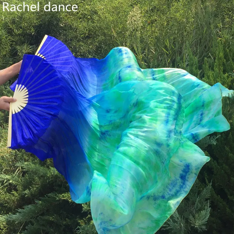 Arrival Tie-dyed Belly Dance Fan Veils for Women/Girls 180cm long 100% real Natural silk Fans for Dancing free shipping A pair
Arrival Tie-dyed Belly Dance Fan Veils for Women/Girls 180cm long 100% real Natural silk Fans for Dancing free shipping A pair