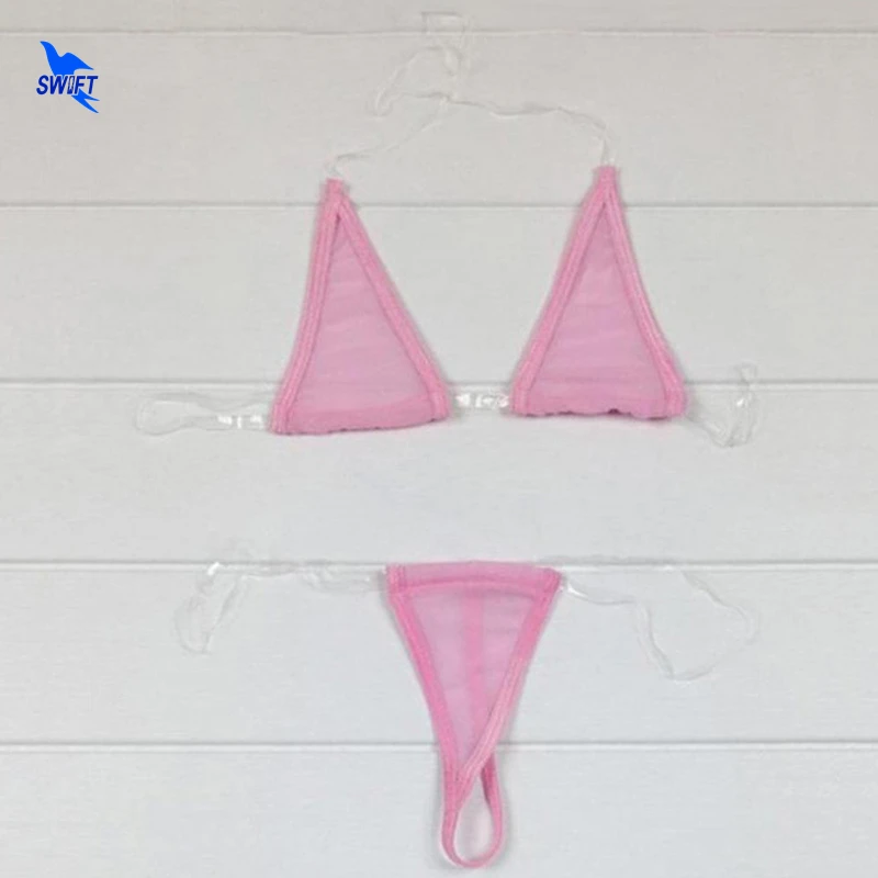 Extreme Sexy Triangle G String Bikini Set Brazilian Mini Micro Swimwear Beachwear Women Sunbathnig Bathing Suit Thongs Swimsuit
Extreme Sexy Triangle G String Bikini Set Brazilian Mini Micro Swimwear Beachwear Women Sunbathnig Bathing Suit Thongs Swimsuit
