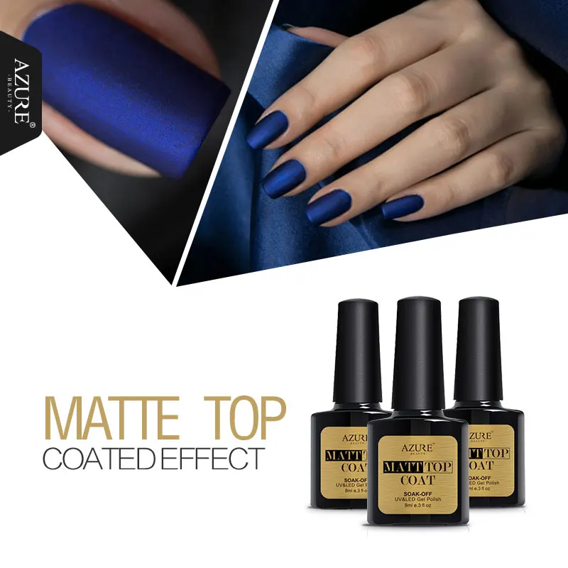 Azure Beauty 8ml Matte Top Coat Nail gel polish Art Top Coat Gel Lacquers Long Lasting UV Led and 12ml Color Nail Gel Polish Set
Azure Beauty 8ml Matte Top Coat Nail gel polish Art Top Coat Gel Lacquers Long Lasting UV Led and 12ml Color Nail Gel Polish Set