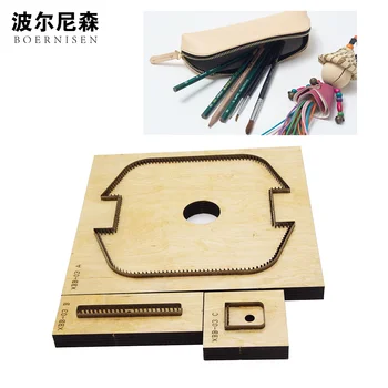 SMVAUON knife molds pencil bag DIY pattern leather cutting mold laser wood zip pen bag Suitable for big shot sizzix machines
SMVAUON knife molds pencil bag DIY pattern leather cutting mold laser wood zip pen bag Suitable for big shot sizzix machines