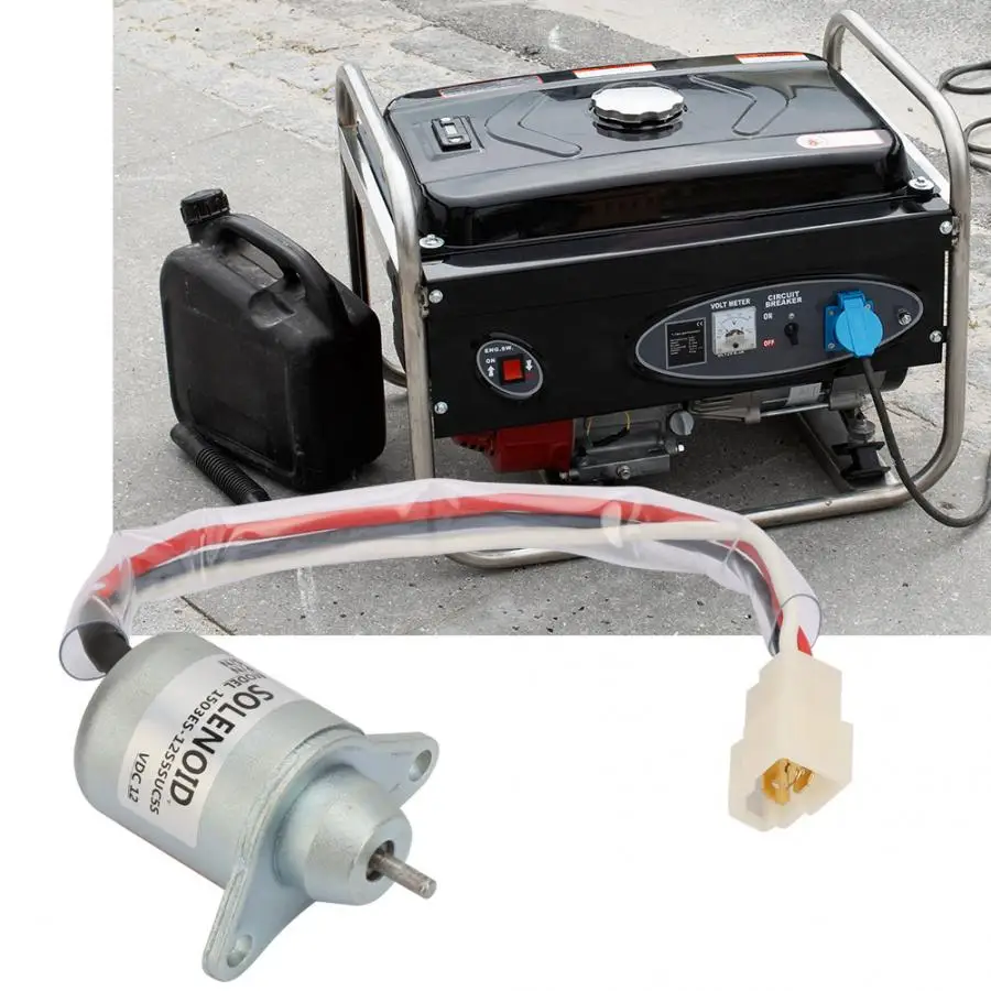 12V Fuel Shut Off Solenoid Diesel Fuel Engine Shut off Stop Solenoid Valve Replacement Kit 1503ES-12S5SUC5S
12V Fuel Shut Off Solenoid Diesel Fuel Engine Shut off Stop Solenoid Valve Replacement Kit 1503ES-12S5SUC5S