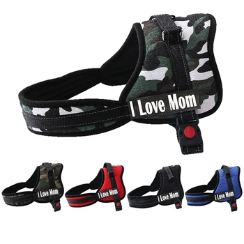New Fashion Oxford Cloth Dog Personalized Harness Reflective Big Medium Small Dog Pet Name Harness
New Fashion Oxford Cloth Dog Personalized Harness Reflective Big Medium Small Dog Pet Name Harness