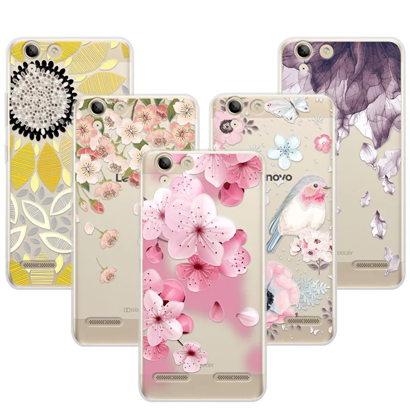 

3D Relief Phone Case For Lenovo Vibe K5 5.0 inch Floral Cartoon Lace Soft TPU Back Cover Cases For Lenovo K5 Plus Coque Funda