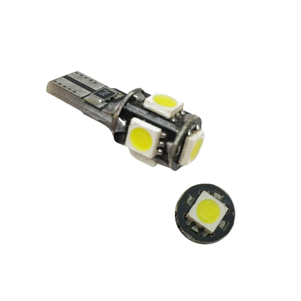 Canbus! 20PCS T10 W5W 5050 5 SMD Error Free LED Wedge Bulbs Auto Clearance Car Door Indicator Lights Headlamp DC 12V
Canbus! 20PCS T10 W5W 5050 5 SMD Error Free LED Wedge Bulbs Auto Clearance Car Door Indicator Lights Headlamp DC 12V