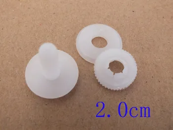 20mm WHITE PLASTIC TOY JOINTS FOR DOLL joints with washer for doll materias--50sets
20mm WHITE PLASTIC TOY JOINTS FOR DOLL joints with washer for doll materias--50sets