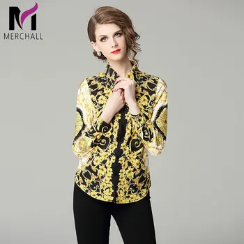 Vintage Blouse Ladies Office Shirts Womens Tops And Blouses Runway Designer Tops High Quality Women Fashion 2019 Blusas Mujer
Vintage Blouse Ladies Office Shirts Womens Tops And Blouses Runway Designer Tops High Quality Women Fashion 2019 Blusas Mujer
