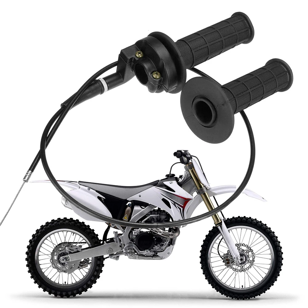 Motorcycle 7/8" Throttle Handle Grip Cable Assembly For ATV Quad Pit Dirt 90 110 125CC Motocross Aluminum Twister Handle Grips
Motorcycle 7/8" Throttle Handle Grip Cable Assembly For ATV Quad Pit Dirt 90 110 125CC Motocross Aluminum Twister Handle Grips