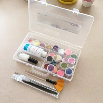 Temporary Diamond Glitter Tattoo Kit 24 Colors Powder 1 Glue 2 Brushes 1 Models 1 Cleansing Water For Temporary Tattoo Body Art
Temporary Diamond Glitter Tattoo Kit 24 Colors Powder 1 Glue 2 Brushes 1 Models 1 Cleansing Water For Temporary Tattoo Body Art