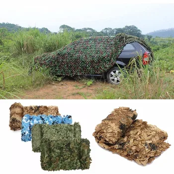 2x3M Camouflage Netting Woodland Army Trainning Camo Sunscreen Net Car Covers Military Camping Sun Shelter Tent For Hunting Hide
2x3M Camouflage Netting Woodland Army Trainning Camo Sunscreen Net Car Covers Military Camping Sun Shelter Tent For Hunting Hide