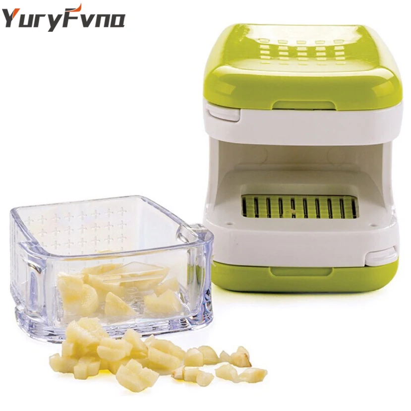 YuryFvna Garlic Press 3-in-1 Garlic Cube Slicer Stainless Steel Blade Chopper Crusher and Dicer Mincer Press Garlic Chopper
YuryFvna Garlic Press 3-in-1 Garlic Cube Slicer Stainless Steel Blade Chopper Crusher and Dicer Mincer Press Garlic Chopper