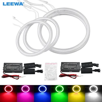 LEEWA 2X90MM 2X115MM Special Car Headlight CCFL Halo Rings Angel Eyes Light for Ford Mondeo 02-05 DRL White #CA3270
LEEWA 2X90MM 2X115MM Special Car Headlight CCFL Halo Rings Angel Eyes Light for Ford Mondeo 02-05 DRL White #CA3270