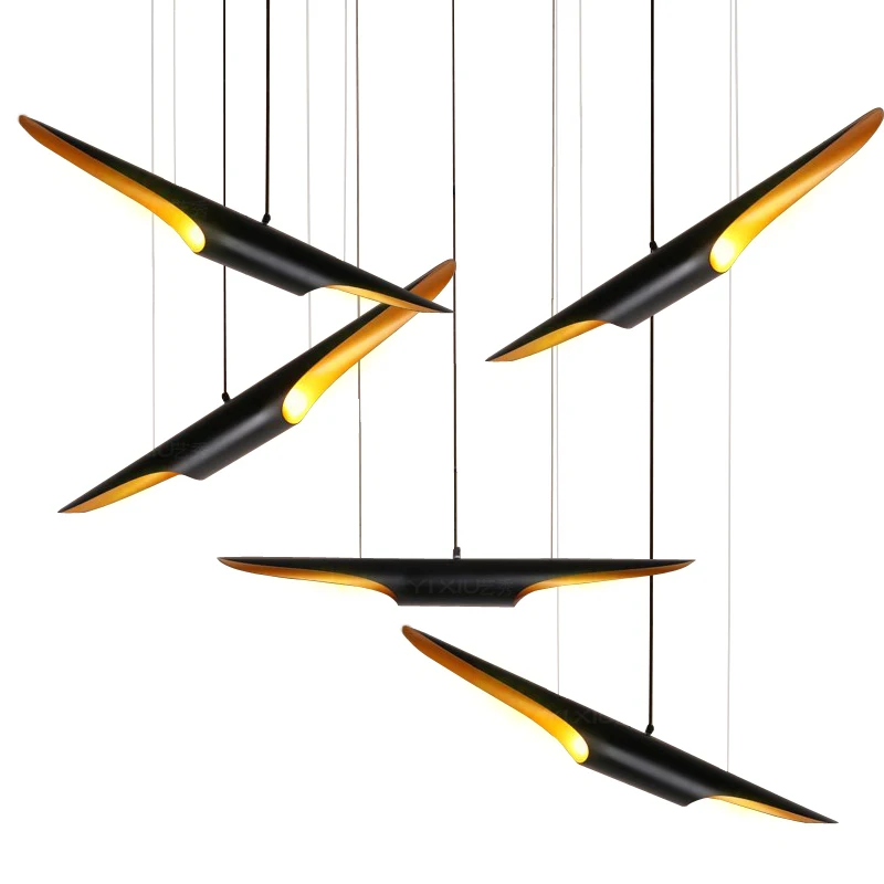 Modern Art Decor Inner Pendant Light Gold Aluminum Pipe LED Suspension Lamp Office Home Lighting for Dinning Room Bar Hotel F004
Modern Art Decor Inner Pendant Light Gold Aluminum Pipe LED Suspension Lamp Office Home Lighting for Dinning Room Bar Hotel F004