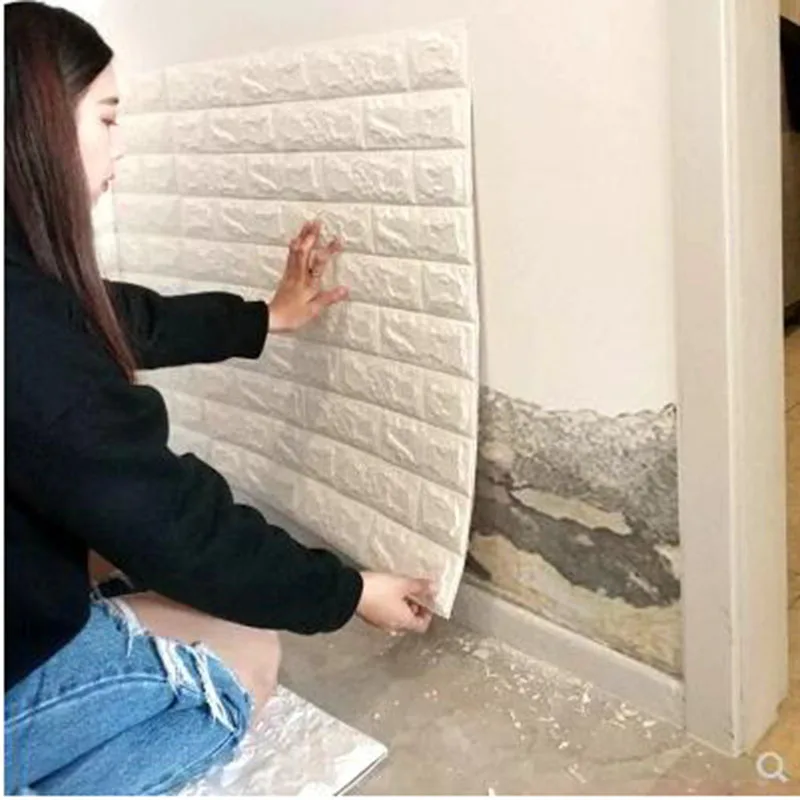 70x77cm DIY 3D Wall Stickers PE Foam Safty Home Decor Wallpaper DIY Wall Decor Brick Living Room Kids Bedroom Decorative Sticker
70x77cm DIY 3D Wall Stickers PE Foam Safty Home Decor Wallpaper DIY Wall Decor Brick Living Room Kids Bedroom Decorative Sticker