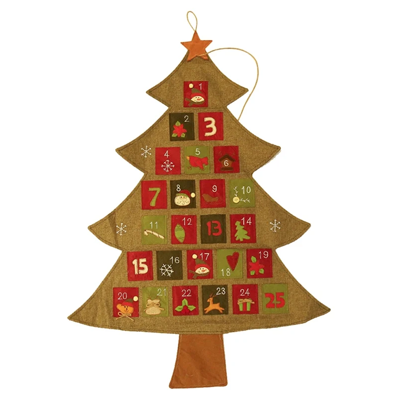 Christmas Tree Santa Claus Calendar Christmas calendar Xmas ELK Advent Calendar Cute Christmas Decorations New Year Hanging
Christmas Tree Santa Claus Calendar Christmas calendar Xmas ELK Advent Calendar Cute Christmas Decorations New Year Hanging