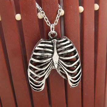 Anatomy Anatomical Human Rib Cage Body Chest Necklace Skeleton Pendant 2019 New Hot Fashion Vintage Medical Biology Jewelry Men
Anatomy Anatomical Human Rib Cage Body Chest Necklace Skeleton Pendant 2019 New Hot Fashion Vintage Medical Biology Jewelry Men