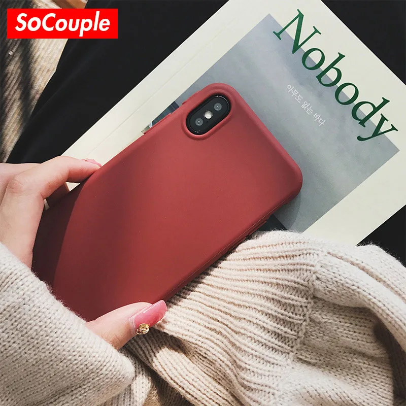 SoCouple For iphone X XR 11 Pro Max Case Ultra-thin Soft Silicone Phone Cases For iphone 6 6s 7 7plus 8 8plus 5 5s SE Xs max
SoCouple For iphone X XR 11 Pro Max Case Ultra-thin Soft Silicone Phone Cases For iphone 6 6s 7 7plus 8 8plus 5 5s SE Xs max