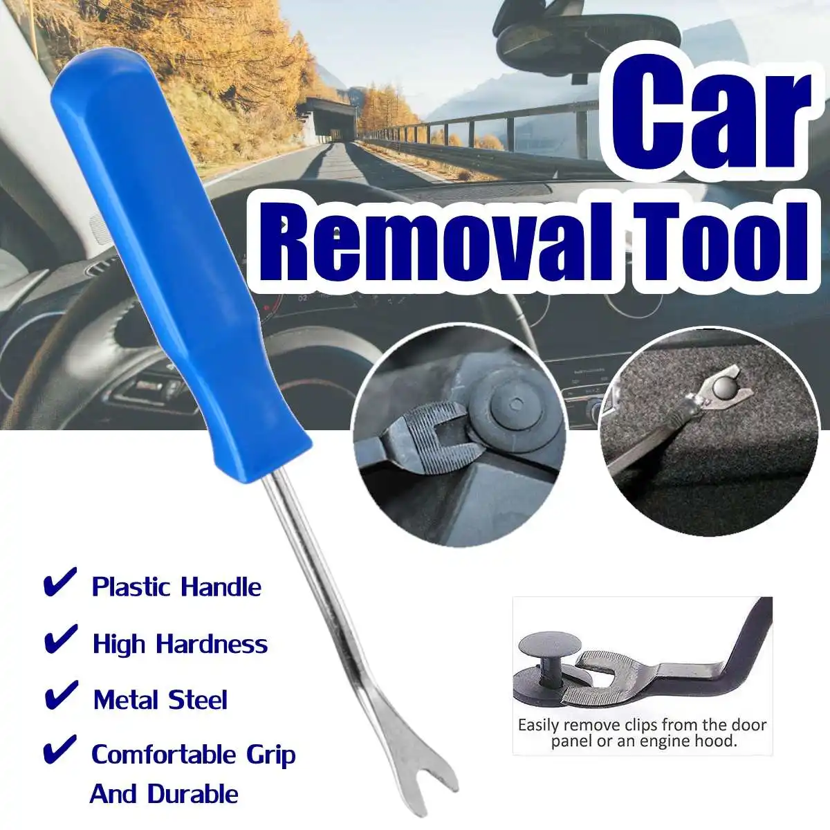 Auzan Metal Car Removal Tools Automobile Nail Puller Radio Audio Panel Door Repairing Clip Trim Removal Pry Repair Tool
Auzan Metal Car Removal Tools Automobile Nail Puller Radio Audio Panel Door Repairing Clip Trim Removal Pry Repair Tool