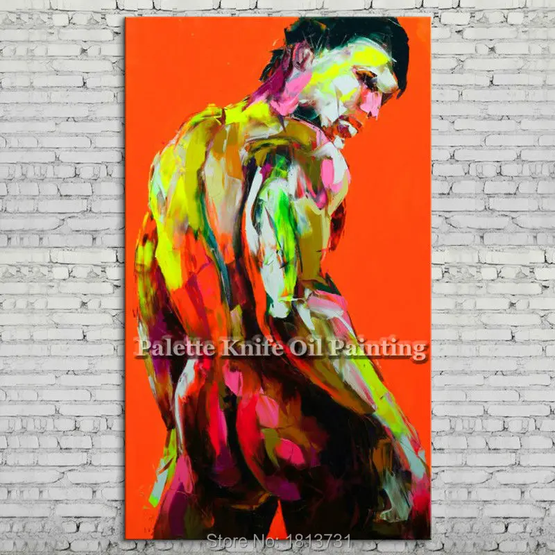 Hand painted Francoise Nielly Palette knife portrait Face Oil painting Character figure canva wall Art picture for living room66
Hand painted Francoise Nielly Palette knife portrait Face Oil painting Character figure canva wall Art picture for living room66
