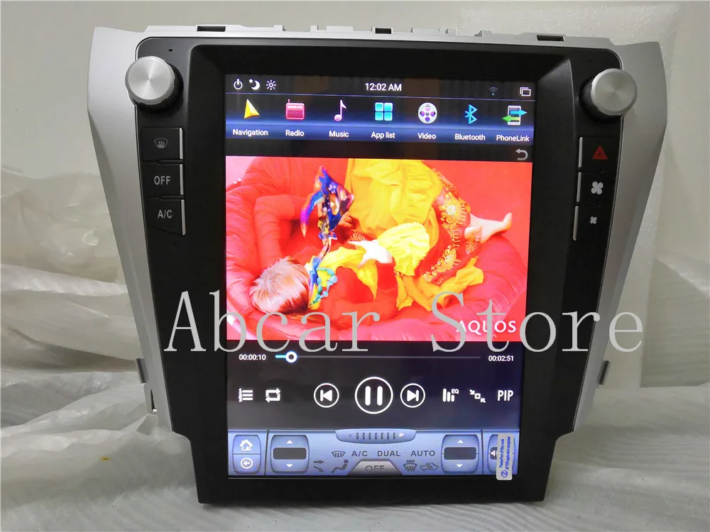12.1'' Tesla style Android 8.1 Car dvd player GPS Navigation For Toyota Camry Aurion 2015 2016 2017 stereo PX6 CARPLAY radio IPS
12.1'' Tesla style Android 8.1 Car dvd player GPS Navigation For Toyota Camry Aurion 2015 2016 2017 stereo PX6 CARPLAY radio IPS