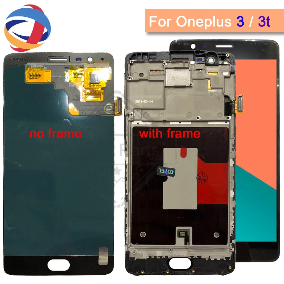 5.5"Oneplus 3 Lcd Screen Oneplus three 3T Display Screen Tested Screen With Frame Replacement For Oneplus 3T A3010 A3000 A3003
5.5"Oneplus 3 Lcd Screen Oneplus three 3T Display Screen Tested Screen With Frame Replacement For Oneplus 3T A3010 A3000 A3003