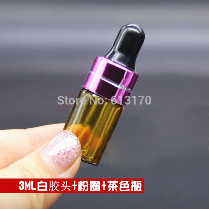 Wholesale 3ml Amber Glass Dropper Bottles 3CC Empty Essential Oil bottle,Black Rubber Small Pipette Vial, Mini sample container
Wholesale 3ml Amber Glass Dropper Bottles 3CC Empty Essential Oil bottle,Black Rubber Small Pipette Vial, Mini sample container