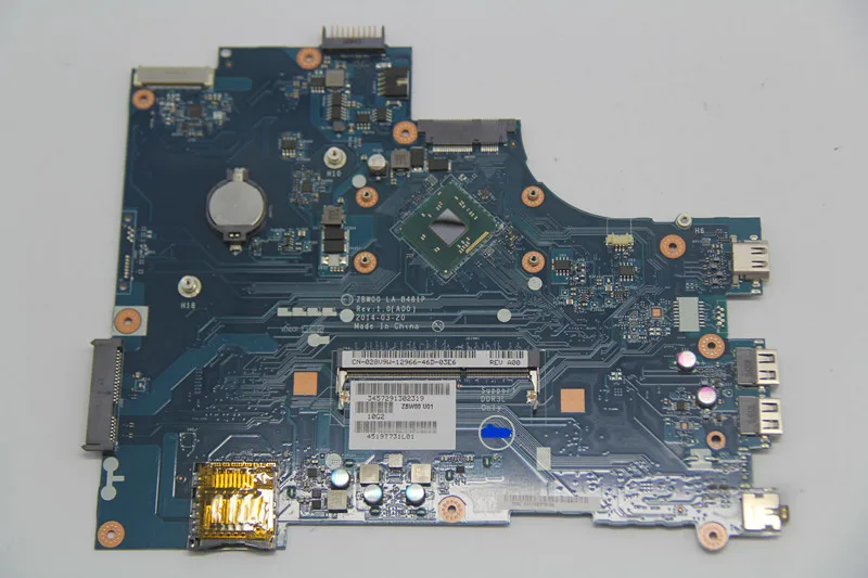 For DELL Inspiron 3531 laptop motherboard CN-028V9W 028V9W 28V9W LA-B481P with N2830 CPU through comprehensive work perfect
For DELL Inspiron 3531 laptop motherboard CN-028V9W 028V9W 28V9W LA-B481P with N2830 CPU through comprehensive work perfect