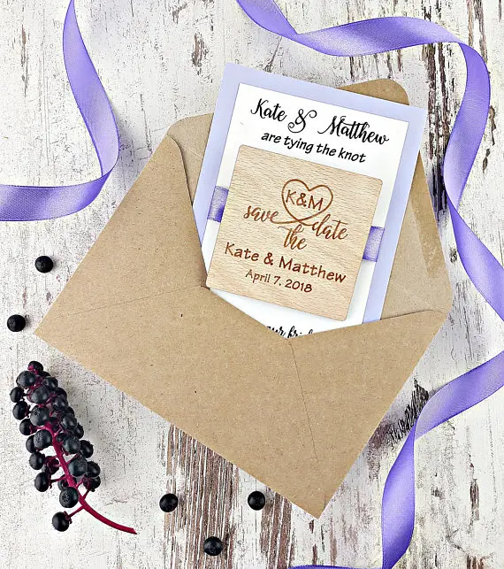 custom initials rustic Wedding Announcement invitation cards with wood Save the Date Magnets bridal shower party favors gifts
custom initials rustic Wedding Announcement invitation cards with wood Save the Date Magnets bridal shower party favors gifts