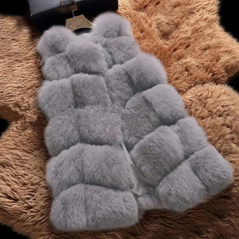 2018 New Fashion Faux Fur Coat Winter Coat Women Waist Coat Fur Gilet Women's Fur Jacket Fur Vest For Ladies
2018 New Fashion Faux Fur Coat Winter Coat Women Waist Coat Fur Gilet Women's Fur Jacket Fur Vest For Ladies