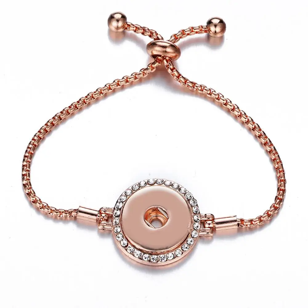 Ibryant bracelet metal alloy Adjustable rose gold Ginger Snaps Crystal Bracelets Jewelry fit 18mm Snaps for women Men gift BS005
Ibryant bracelet metal alloy Adjustable rose gold Ginger Snaps Crystal Bracelets Jewelry fit 18mm Snaps for women Men gift BS005