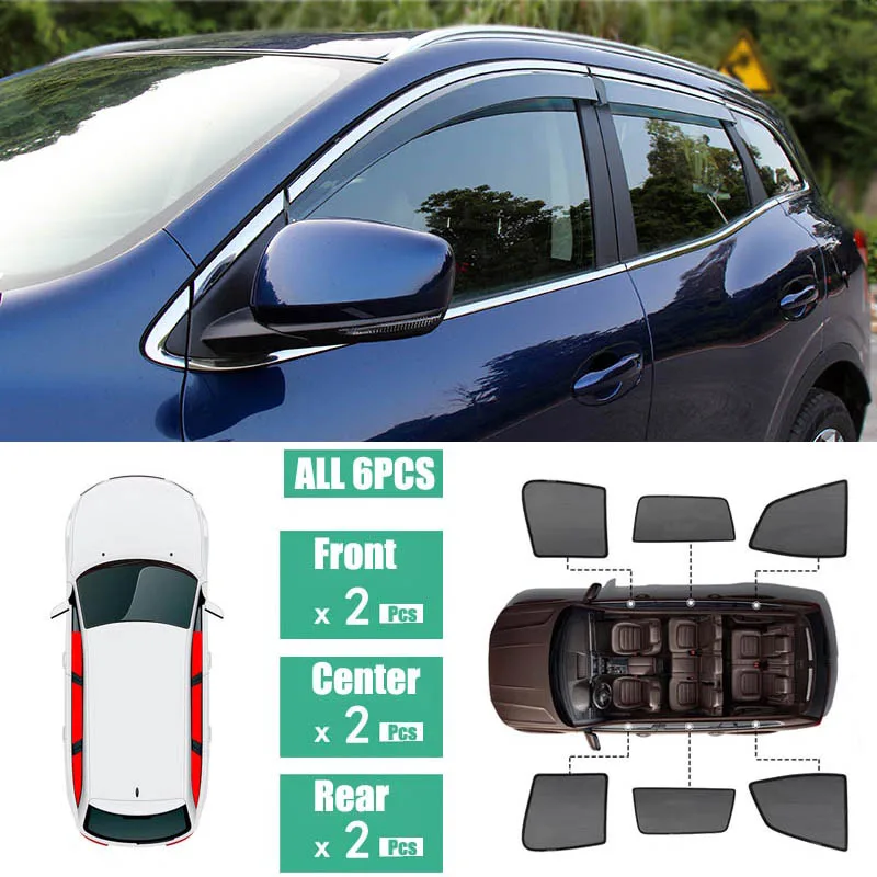 Side Windows Magnetic Sun Shade UV Protection Ray Blocking Mesh Visor Fit For Renault Kadjar 2016-2018
Side Windows Magnetic Sun Shade UV Protection Ray Blocking Mesh Visor Fit For Renault Kadjar 2016-2018