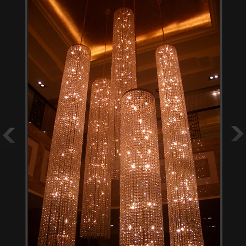 Large Long Crystal Chandelier Light lampada led Fixtures Hotel Crystal Lighting Lamp for Project Hallway Staircase chandeliers
Large Long Crystal Chandelier Light lampada led Fixtures Hotel Crystal Lighting Lamp for Project Hallway Staircase chandeliers
