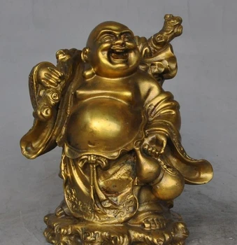 free shipping chinese buddhism brass wealth gold bag gourd happy Maitreya laugh Buddha statue
free shipping chinese buddhism brass wealth gold bag gourd happy Maitreya laugh Buddha statue