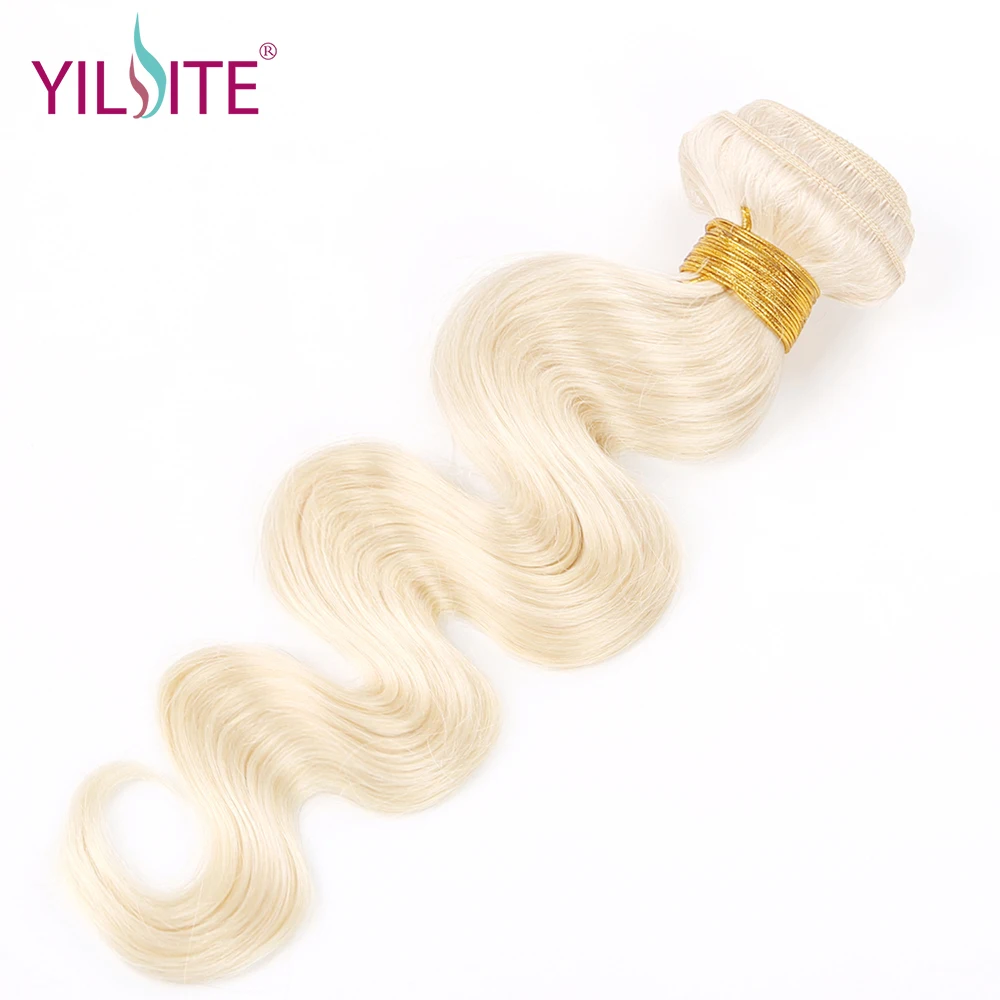YILITE Indian Body wave Human Hair Weave, Blonde Color #60 Platinum Blonde Non-remy Hair Bundles 12inch-22inch 1 Bundle
YILITE Indian Body wave Human Hair Weave, Blonde Color #60 Platinum Blonde Non-remy Hair Bundles 12inch-22inch 1 Bundle