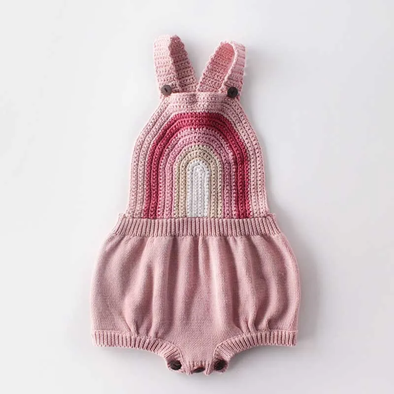 Newborn Baby Romper Boys Girls Baby Clothes Rainbow Woolen Knitted Baby Rompers Summer Infant Girls Boys Jumpsuit Kids Overalls
Newborn Baby Romper Boys Girls Baby Clothes Rainbow Woolen Knitted Baby Rompers Summer Infant Girls Boys Jumpsuit Kids Overalls