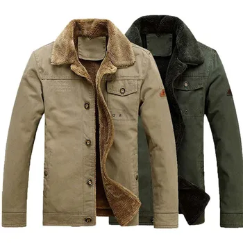 New Fashion Autumn Winter Men Jacket Thick Warm Fleece Coats Single Breasted Snow Parka Military Uniform Male Clothes
New Fashion Autumn Winter Men Jacket Thick Warm Fleece Coats Single Breasted Snow Parka Military Uniform Male Clothes