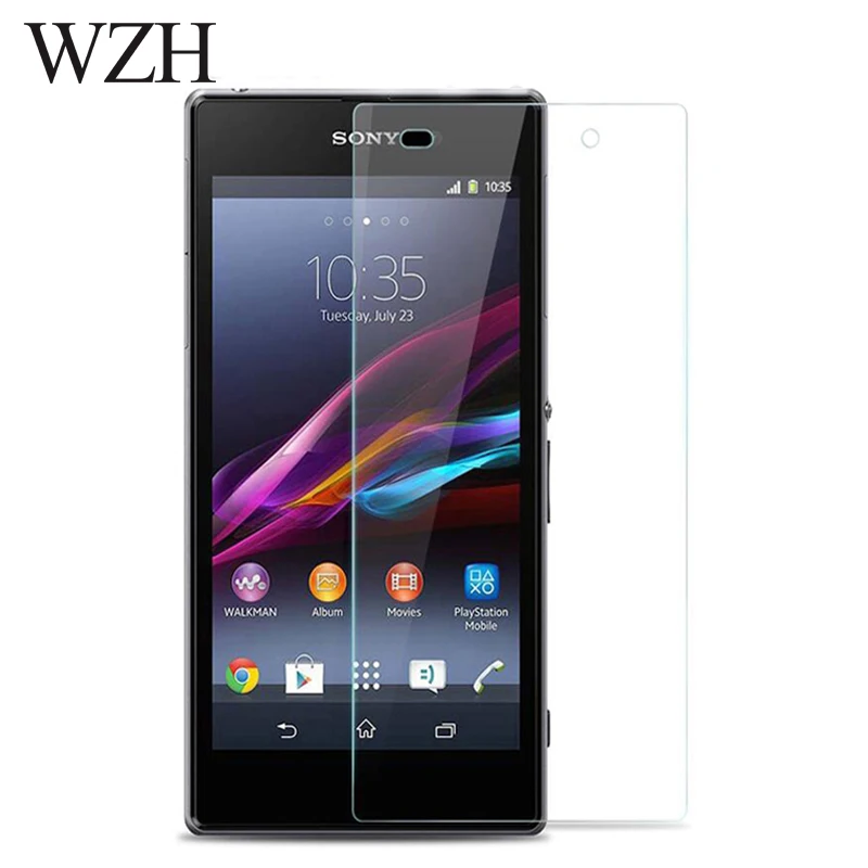 Ультратонкое закаленное стекло 2.5D для Sony Xperia Z L36H Z1 L39H Z2 Z3 Z4 Z5 Compact Premium E3 E5 Защитная