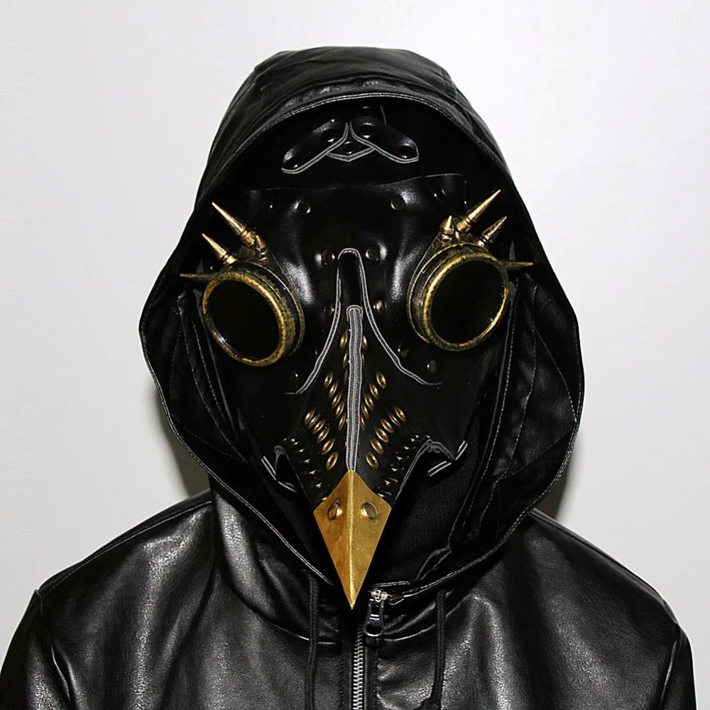 2018new Steampunk PlagueDoctor Long Nose bird Mask PU Full Face Mask Anime Cosplay Bar Dance Party Stage Performance Accessories
2018new Steampunk PlagueDoctor Long Nose bird Mask PU Full Face Mask Anime Cosplay Bar Dance Party Stage Performance Accessories