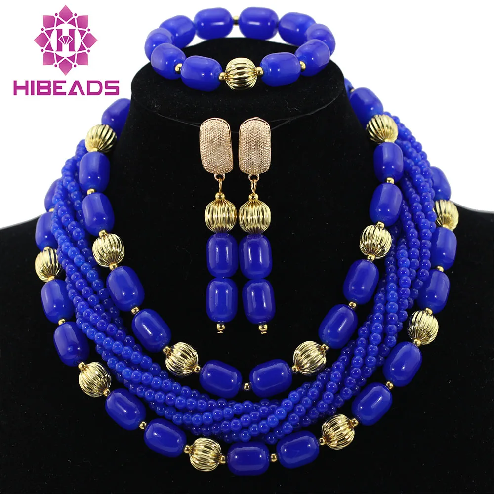 Blue Nigerian Wedding African Beads Jewelry Set Dubai Trendy Design Women Costume Fashion Jewelry Set Free Shipping ABL229
Blue Nigerian Wedding African Beads Jewelry Set Dubai Trendy Design Women Costume Fashion Jewelry Set Free Shipping ABL229